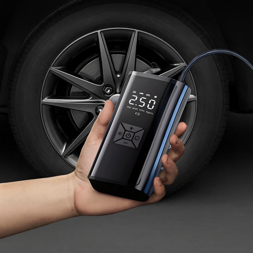 Inflador Compresor Portátil para Auto LED Recargable 150PSI